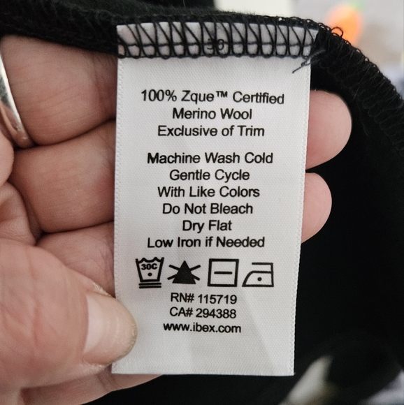 Ibex Sz.xs 100% Merino Draped Open Sweater - Picture 4 of 6